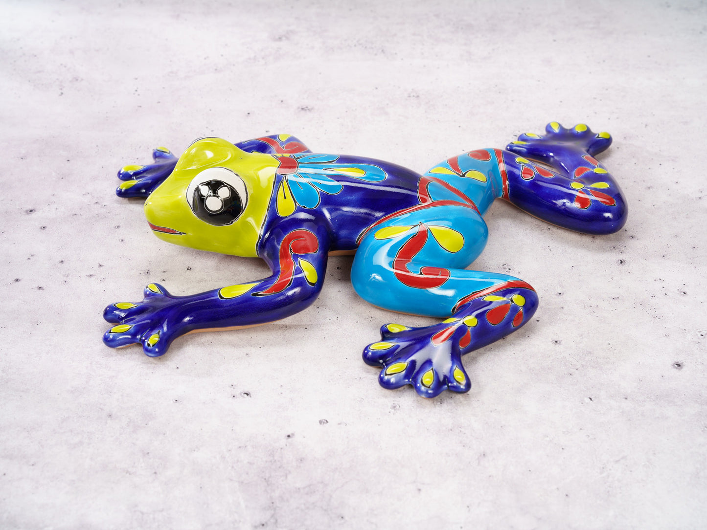 XL Frog - Wall Art - Blue