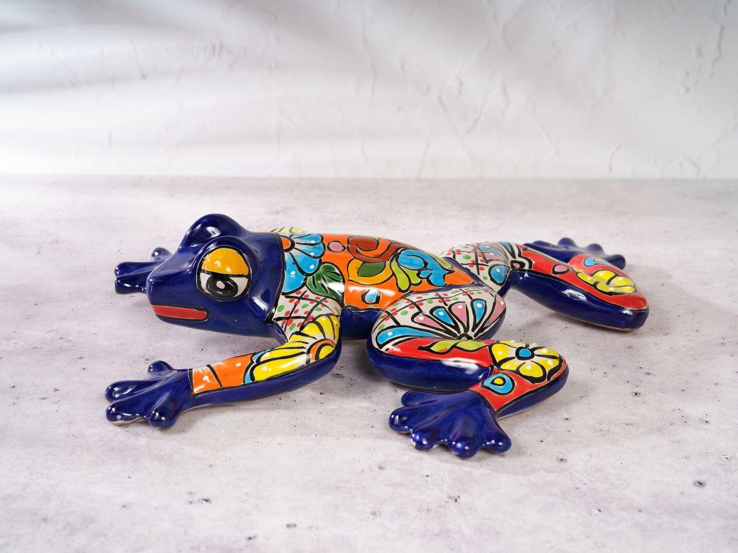 XL Frog - Wall Art - Cobalt