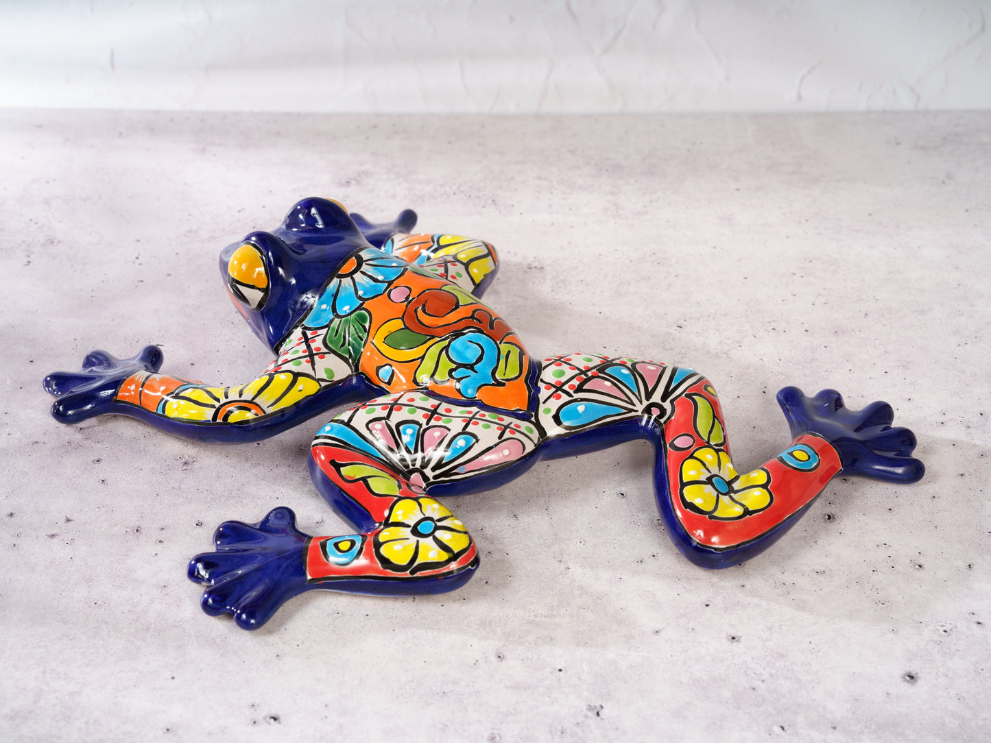 XL Frog - Wall Art - Cobalt