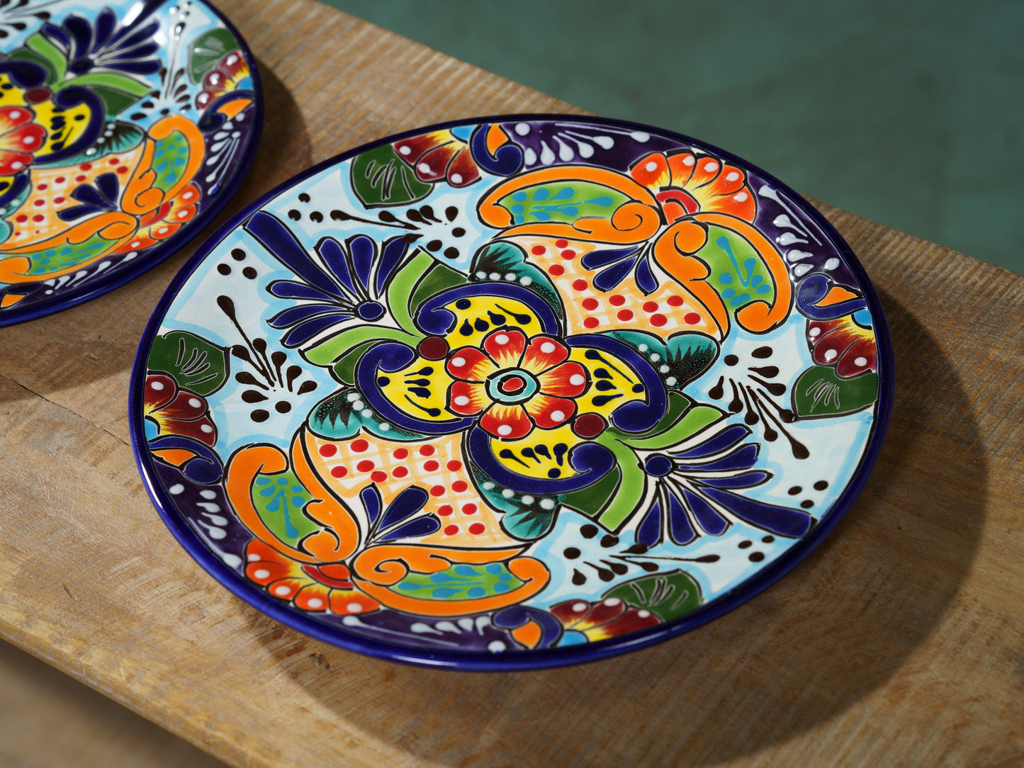 Plate - Multi-Color - Large - (1PC)