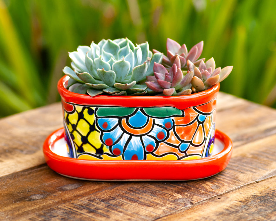 Oval Planters Enchanted Talavera