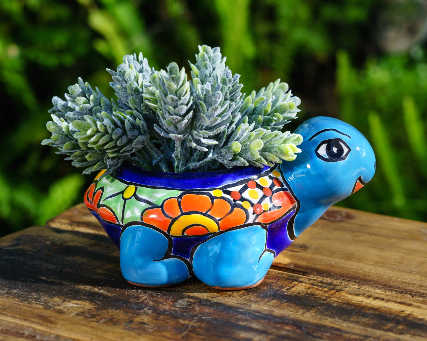 Turtle Mini Planter - Turquoise
