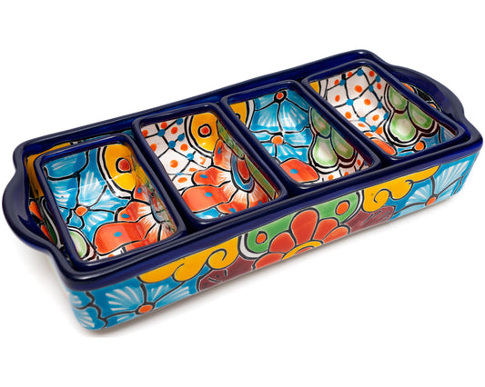 Rectangle Serving Set - (5PC) - Cobalt