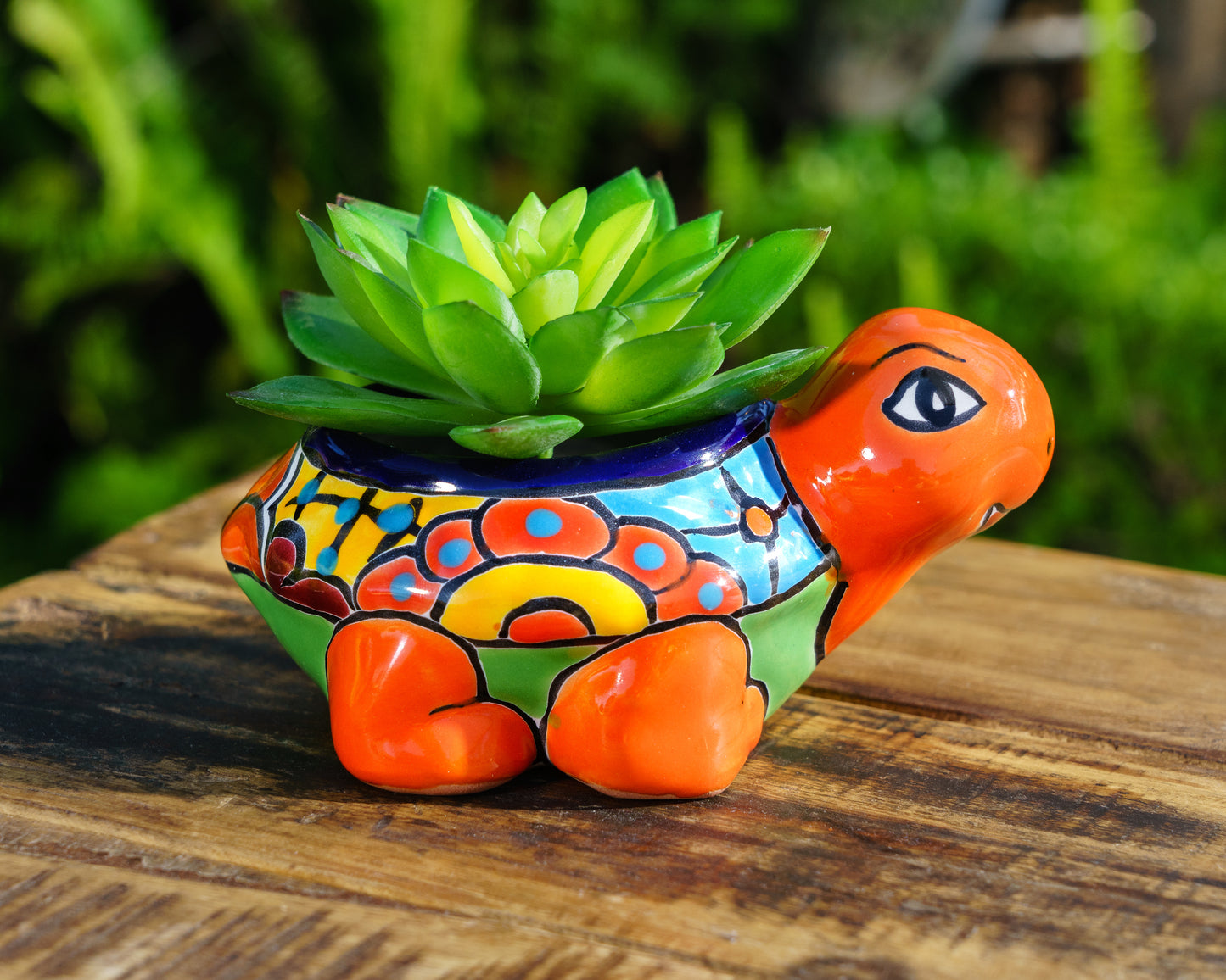 Turtle Mini Planter - Orange