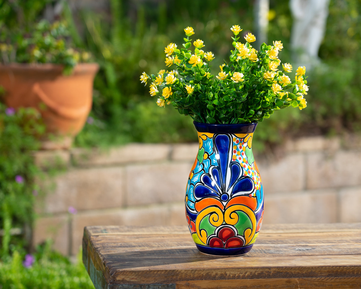 Classic Flower Vase - Cobalt
