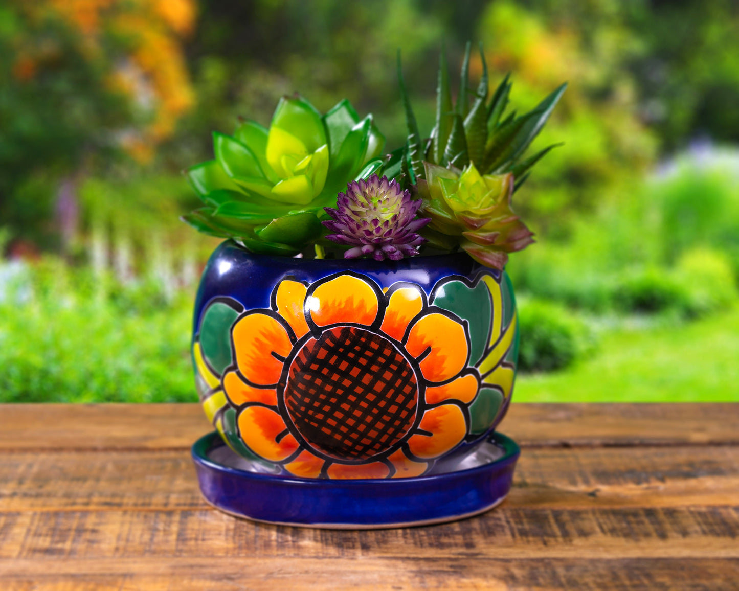 Bowl Planter - Small (2PC) - Sunflower