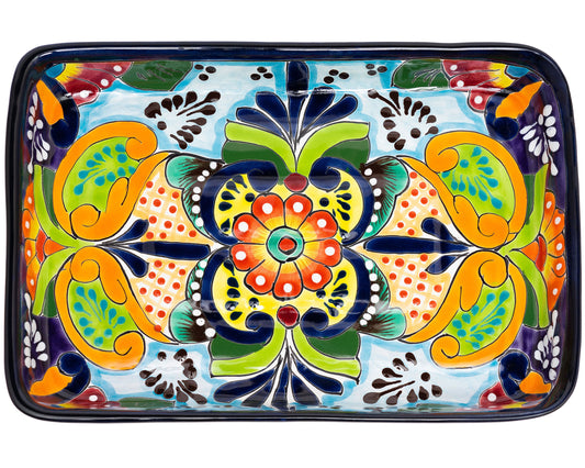 Rectangle Dish - Large - Multi-Color